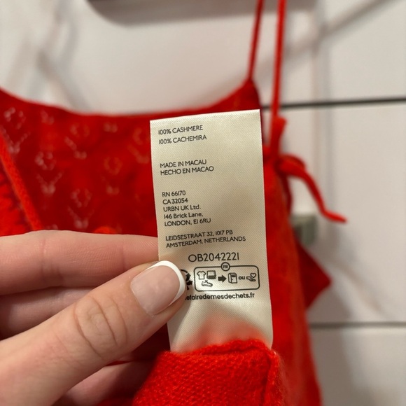 Free People Mimi Cashmere Cami - Picture 5 of 6